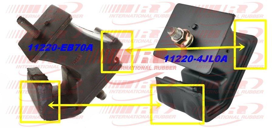 11220-EB70A Engine Mounting for Nissan Navara
