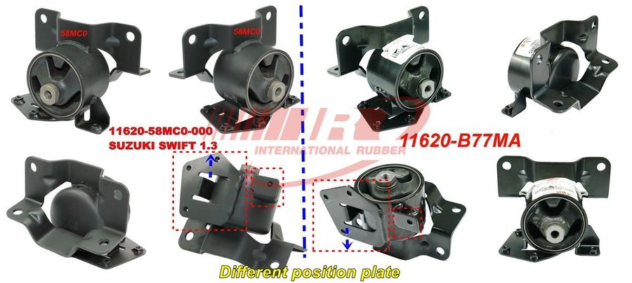 11620-58MC0 Engine Mounting for Suzuki Swift 1.2L 2010-2017