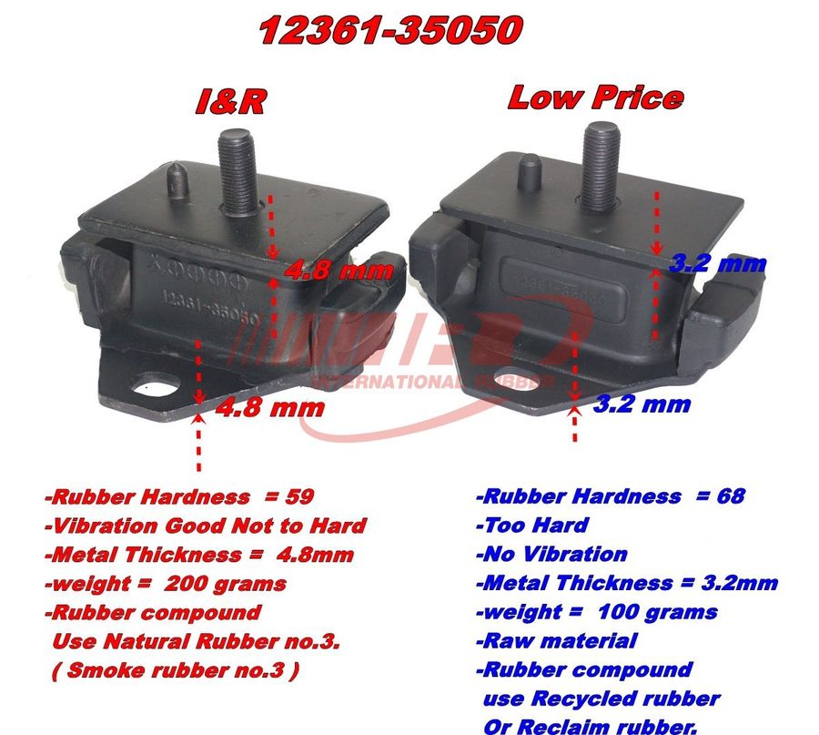 12361-35050 Engine Mounting for Toyota 4Runner/Hilux Surf 5VZ 1995-2004
