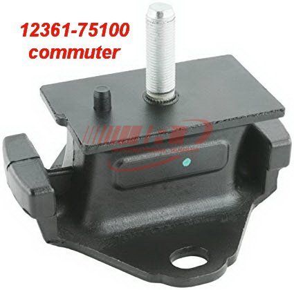 12361-75100 Engine Mounting for Toyota Hiace/Hilux 1995-2007