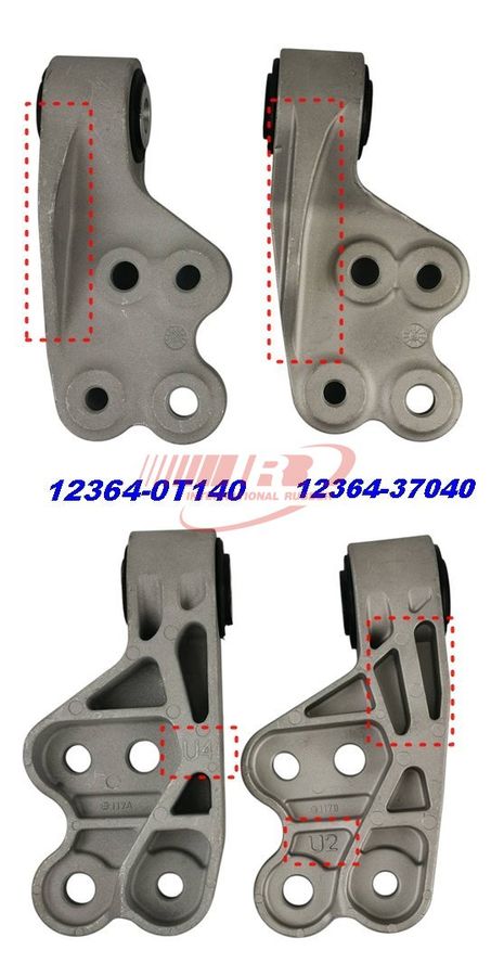 12364-37040 Engine Mounting for Toyota Prius 2016-2018
