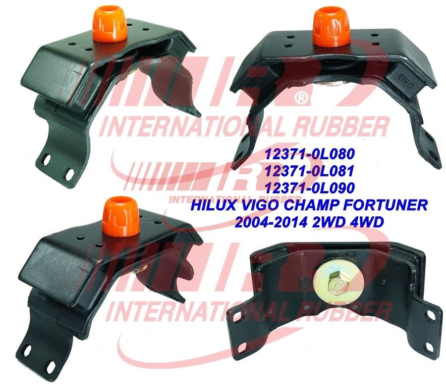 12371-0L081 Engine Mounting for Toyota Innova/Fortuner/Hilux 2004-2015