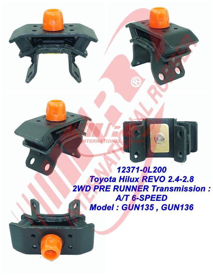 12371-0L200 Engine Mounting for Toyota Revo
