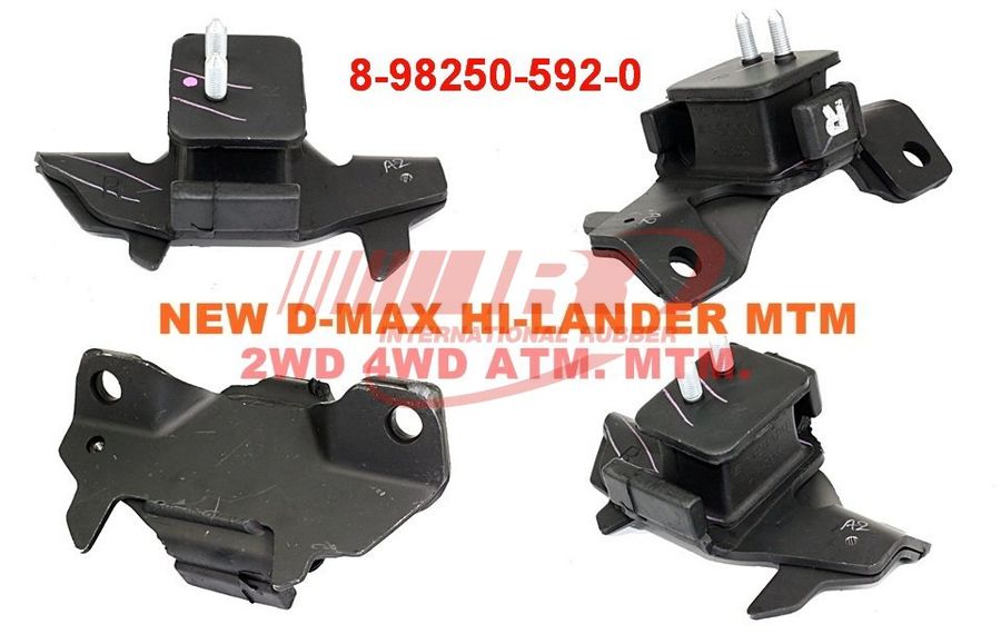 8-98183-242-0 Engine Mounting for Isuzu D-Max/MU-X 2008-2017