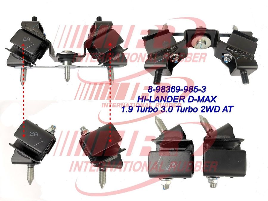 8-98369-985-3 Engine Mounting for Isuzu D-Max/MU-X 2012-2019
