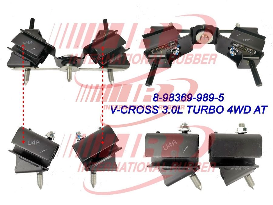 8-98369-989-5 Engine Mounting for Isuzu D-Max/MU-X 2012-2019